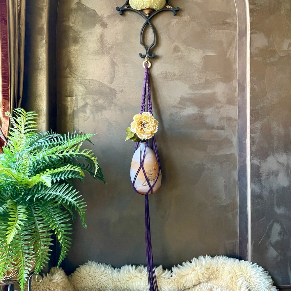 Handmade Macrame Plant Holder
